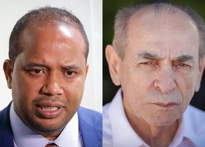 Enzo Samuel e Marcelo Castro