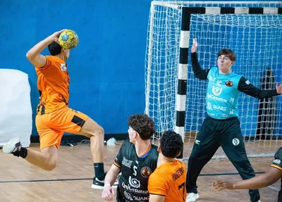 Equipe piauiense do GHC vence Blumenau na estreia do Brasileiro de Handebol Júnior