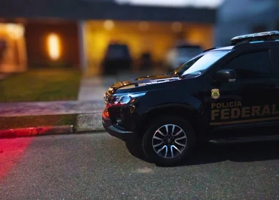 Equipes da Polícia Federal nas ruas