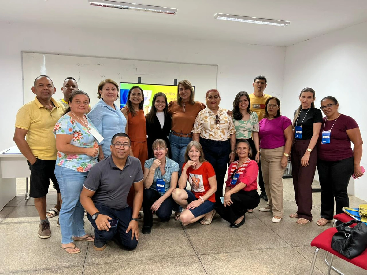 Equipes que participaram do curso de capacitação