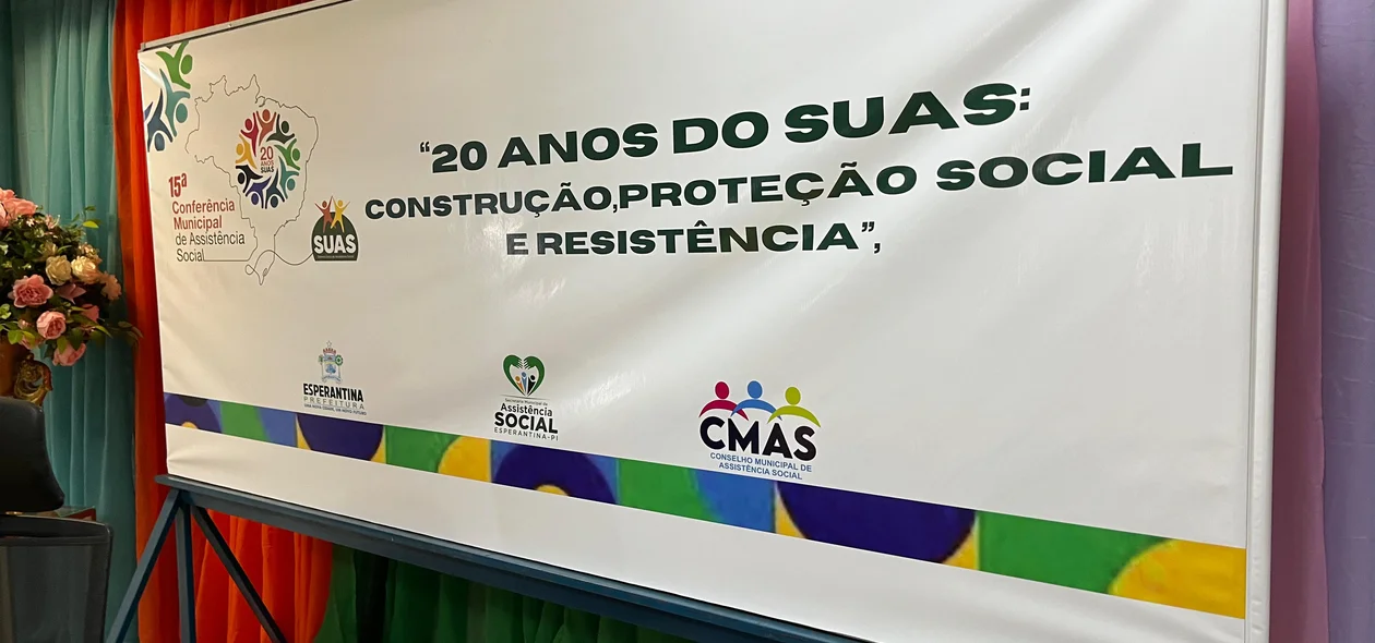 Esperantina realiza 15ª Conferência Municipal de Assistência Social