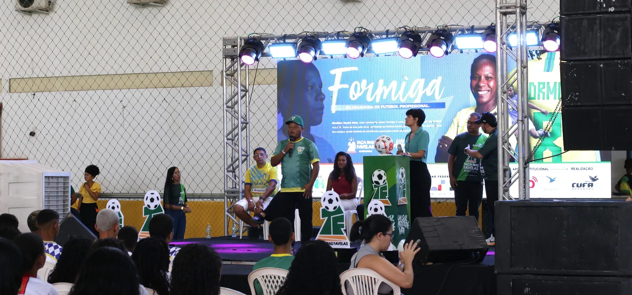 Estrutura da abertura Taça das Favelas Piauí 2025