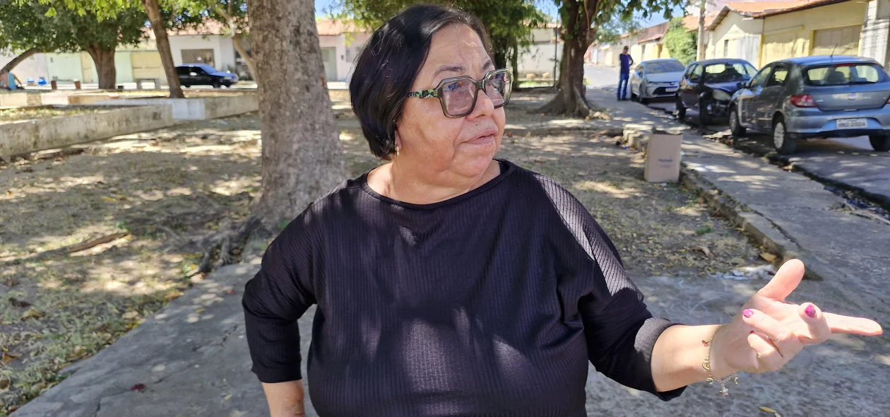 Íris Medeiros, moradora do Parque Piauí