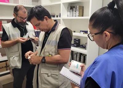 Fiscalização da Anvisa em clínicas de estética