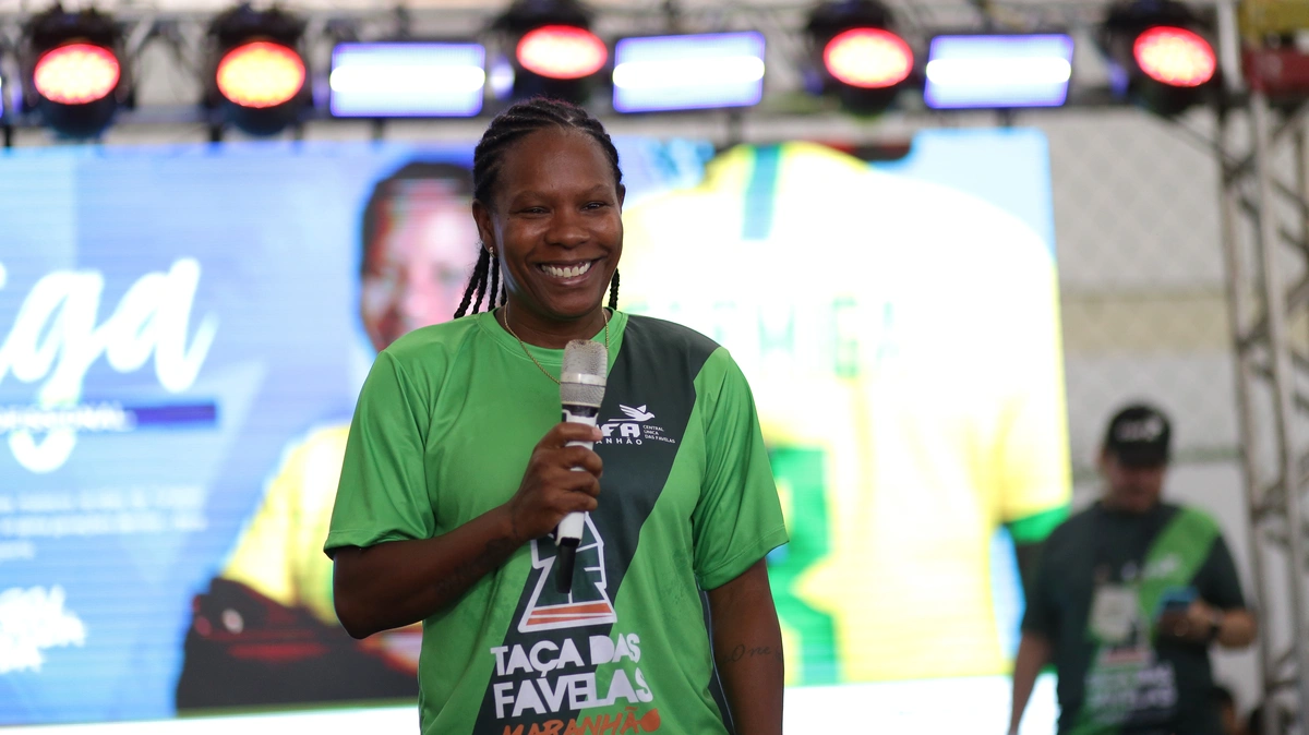 Formiga relata suas experiências na abertura da Taças das Favelas Piauí 2025