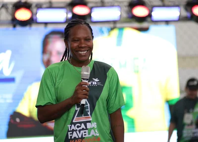 Formiga relata suas experiências na abertura da Taças das Favelas Piauí 2025