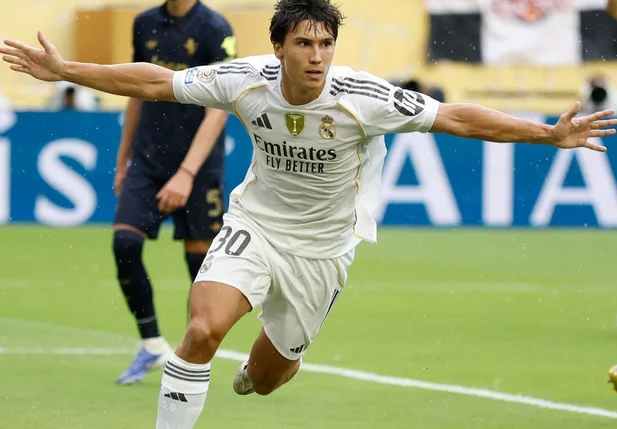 Gonzalo García, autor do gol da vitória do Real Madrid sobre a Juventus