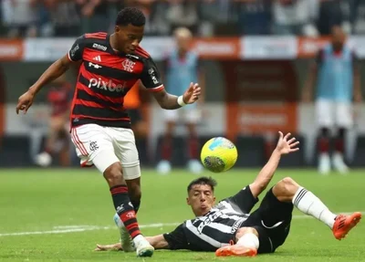 Gonzalo Plata marcou contra o Atlético-MG no jogo da final da Copa do Brasil de 2024