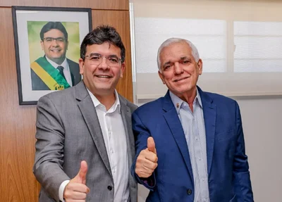 Governador Rafael Fonteles e vice-governador Themístocles Filho