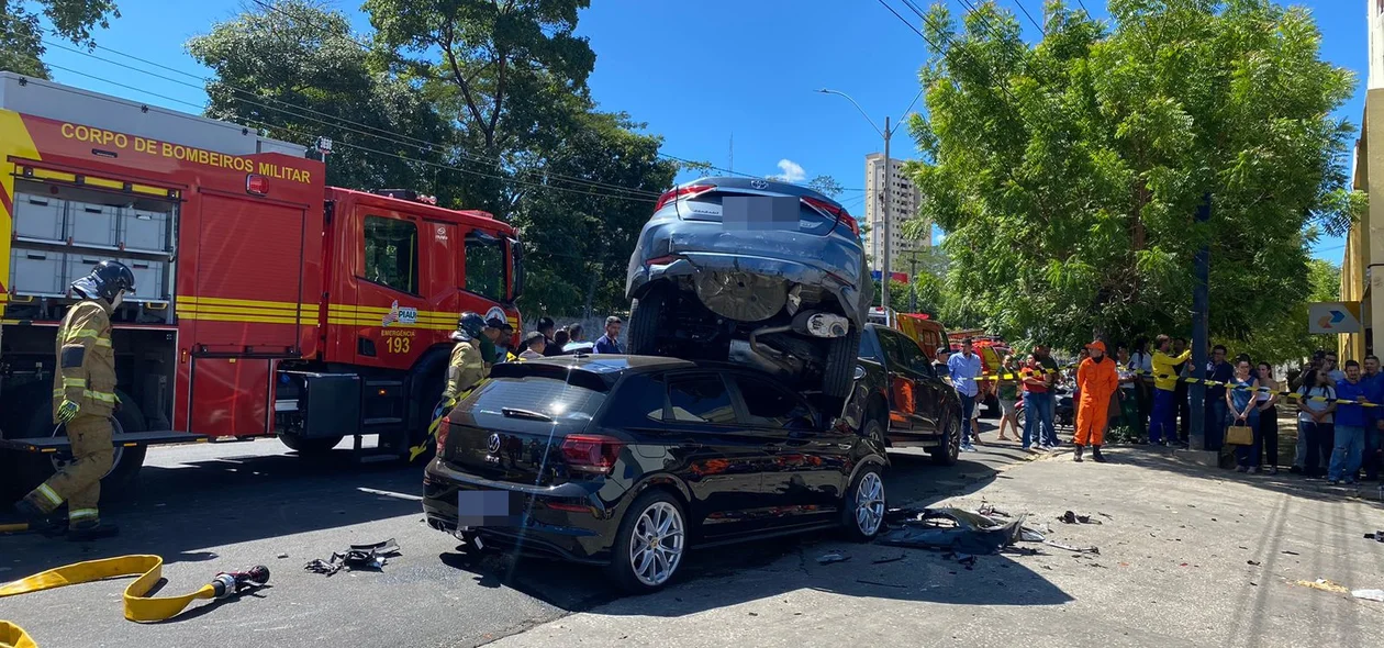 Grave acidente ocorreu no início da tarde desta quarta-feira