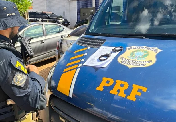 Grupo de Operações com Cães da PRF recapturou o foragido da Justiça