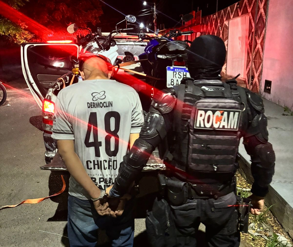 Homem é preso com 3 motos roubadas