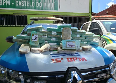 Homem é preso com 70 kg de cocaína após acidente em Juazeiro do Piauí