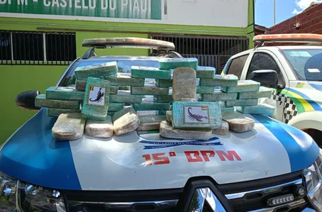 Homem é preso com 70 kg de cocaína após acidente em Juazeiro do Piauí