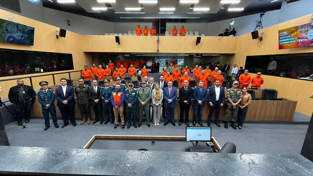 Homenagem aos bombeiros