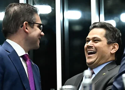 Hugo Motta e Davi Alcolumbre