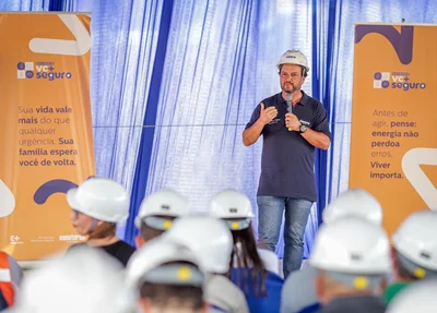 Humberto Soares apresenta projeto em palestra