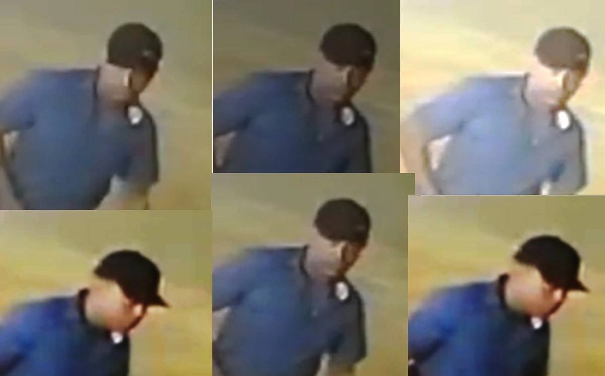 Imagem do criminoso flagrado assaltando músico em Teresina