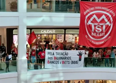 Invasão do MTST no Shopping Leblon