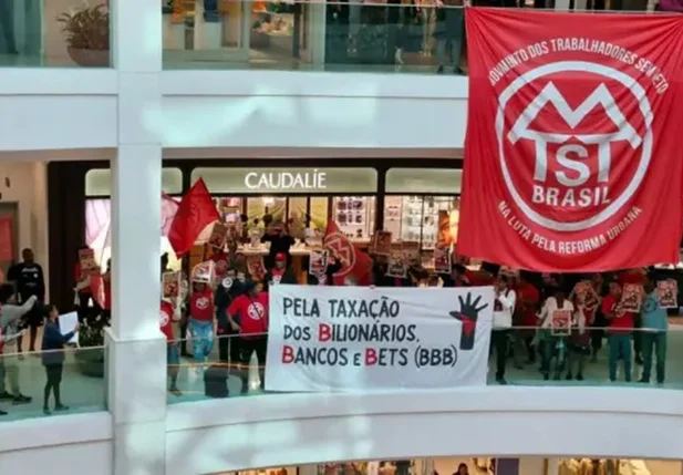 Invasão do MTST no Shopping Leblon