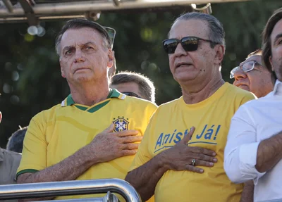 Jair Bolsonaro e Silas Malafaia