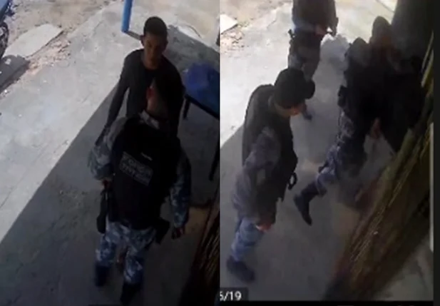 João Henrique Aguiar da Costa foi agredido por policiais militares