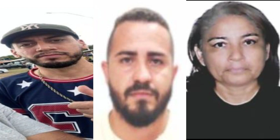 José Rodrigues Laurentino, Fabrício Juscelino Alves Gonçalves e Francimeire Maria de Moura Eloi
