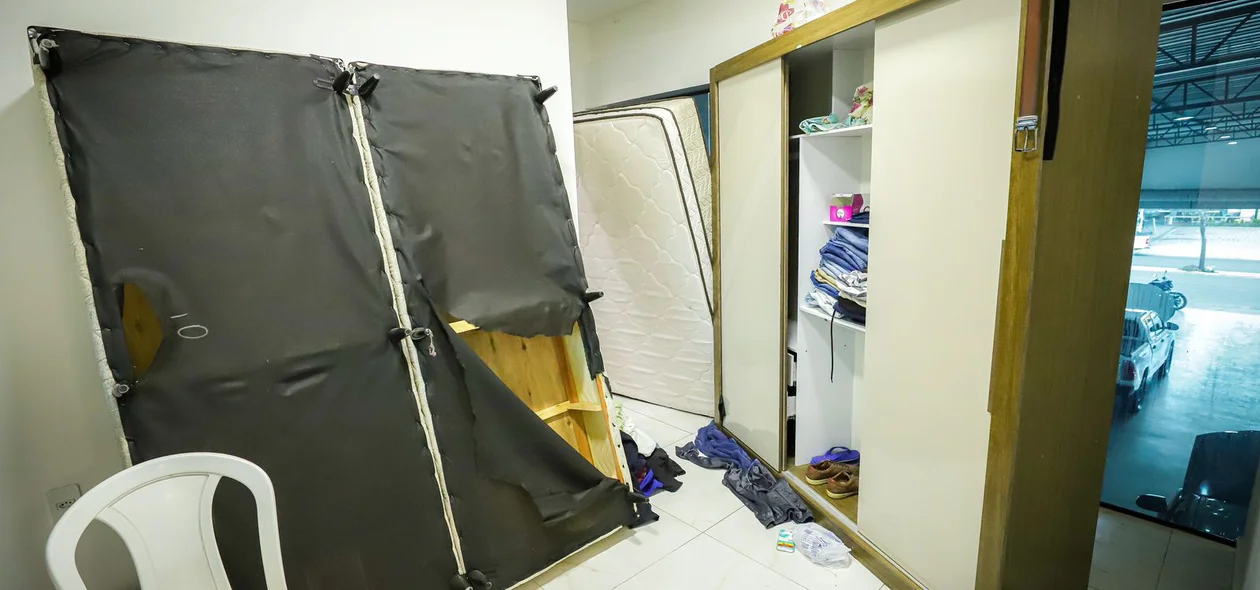 Local alvo de busca pela polícia