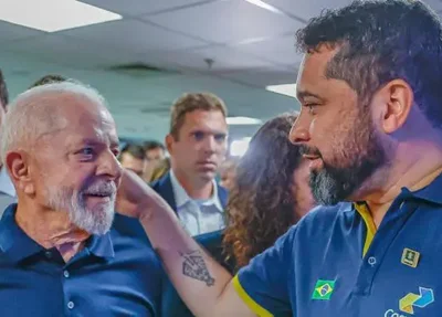 Lula e Fabiano Santos