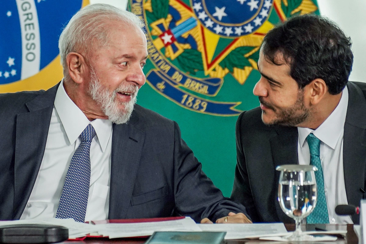 Lula e Jorge Messias