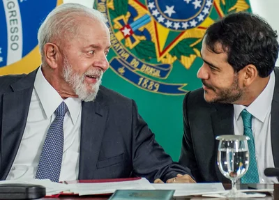 Lula e Jorge Messias