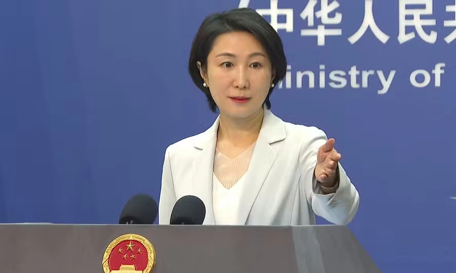 Mao Ning, porta-voz do Ministério das Relações Exteriores da China.