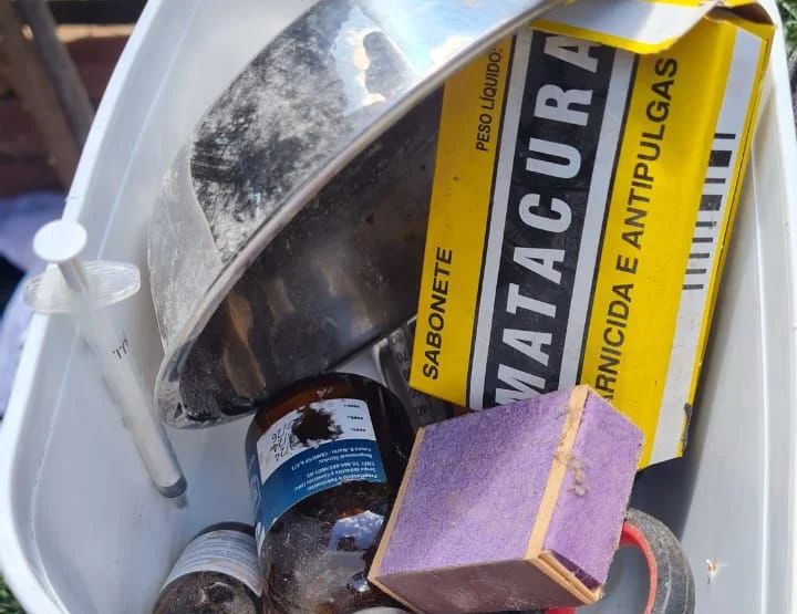 Medicamentos aplicados nos animais
