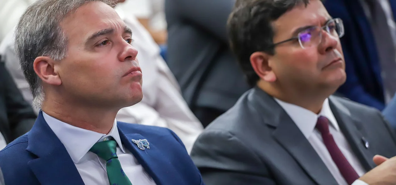Ministro André Mendonça e o governador do Piauí, Rafael Fonteles