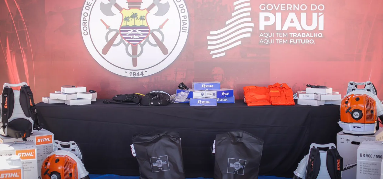 Novos equipamentos