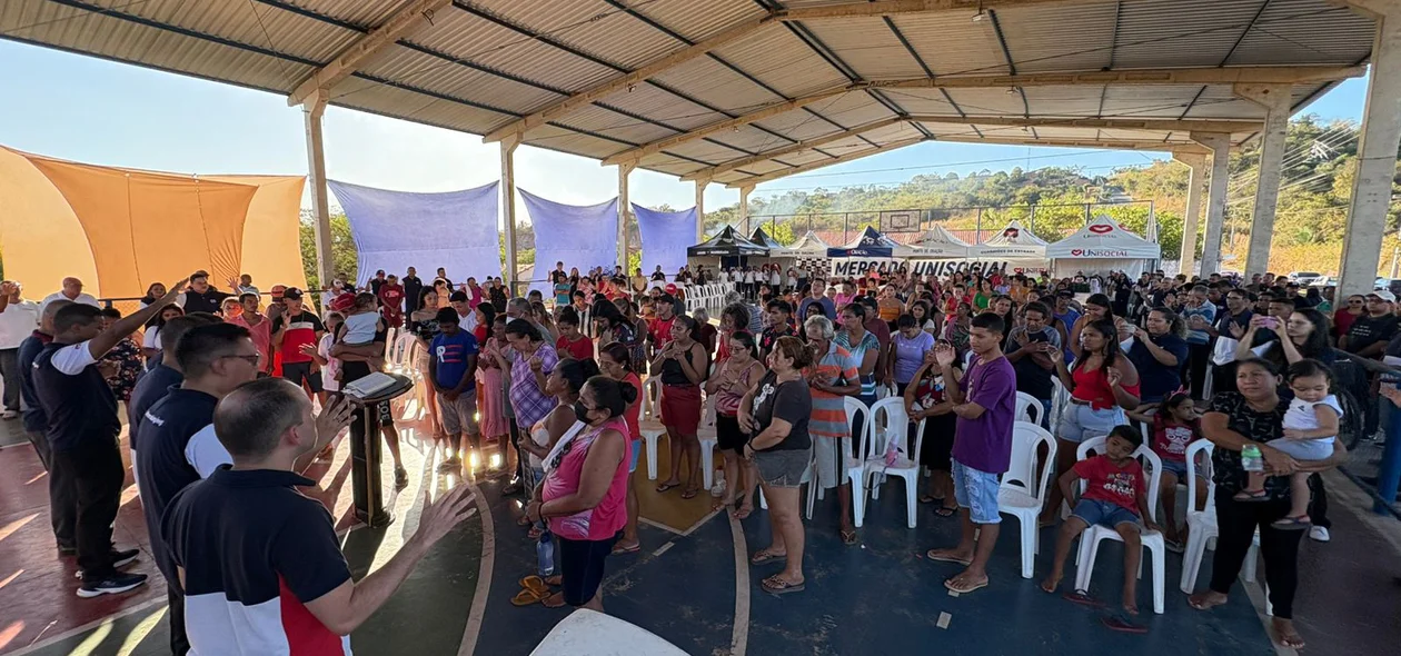 O momento ocorreu no conjunto Pedro Balzi