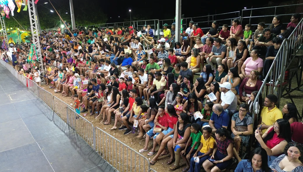 O público compareceu ao evento
