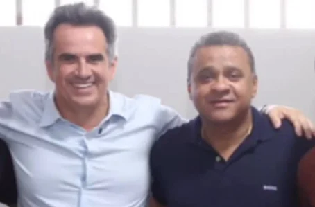 O senador Ciro Nogueira (Progressistas) e o prefeito de Brejo do Piauí Fabiano Lira (PT)