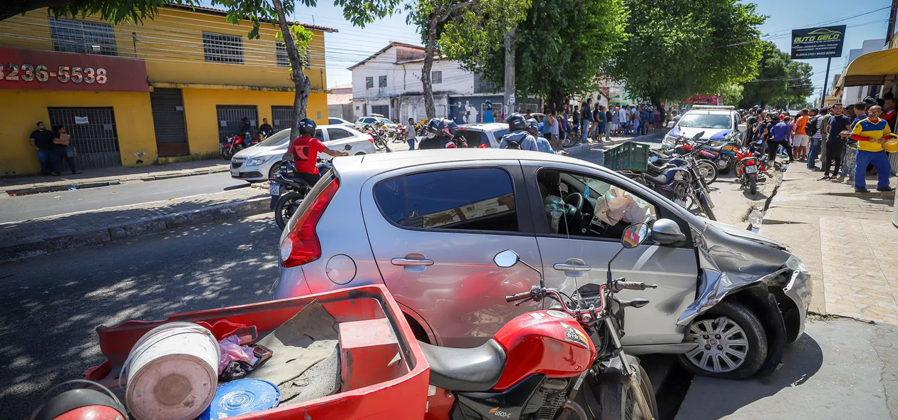 Ocorrência na Avenida Joaquim Nelson