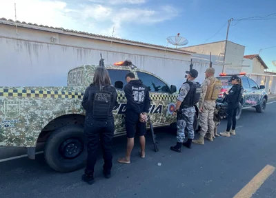 Operação conjunta entre a Polícia Civil e o BEPI em Pio IX