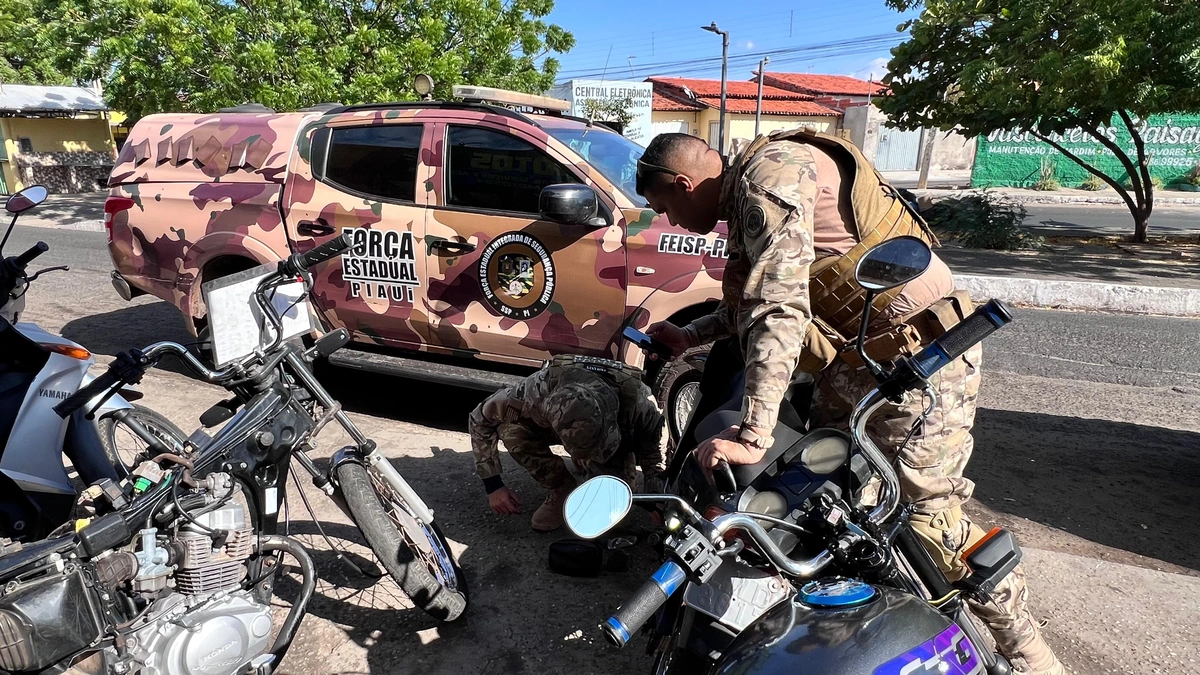 Operação Rastreados na zona sul de Teresina