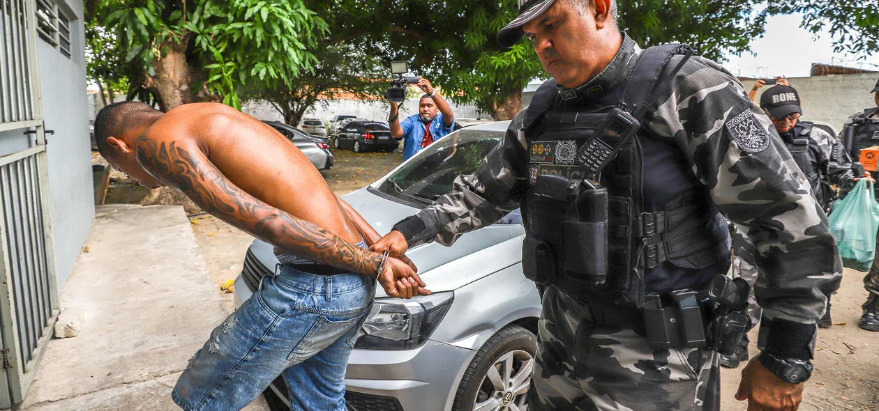 Os presos estão envolvidos em homicídios