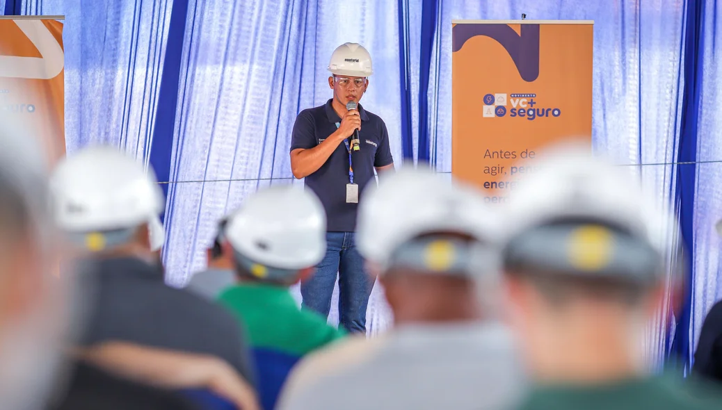 Palestra do executivo de obras de alta tensão da Equatorial Piauí