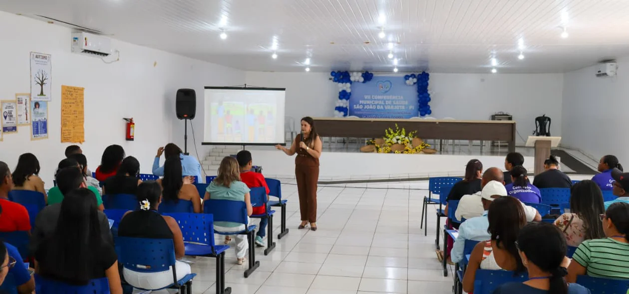 Participantes da VII Conferência Municipal de Saúde