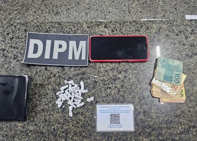Polícia prende homem suspeito de tráfico de drogas e receptação em Parnaíba