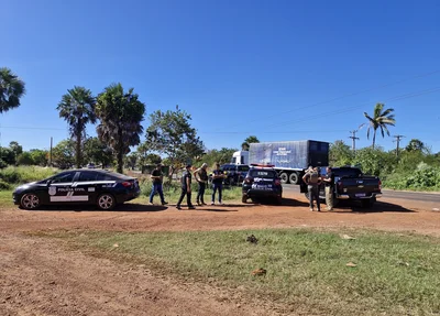 Policiais mobilizados