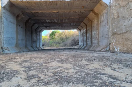 Ponte na comunidade São Raimundo, em Curimatá