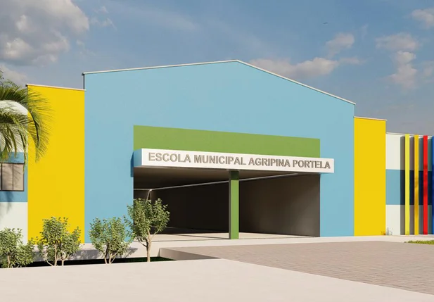 Prefeito Pedro Gomes anuncia reforma de escola
