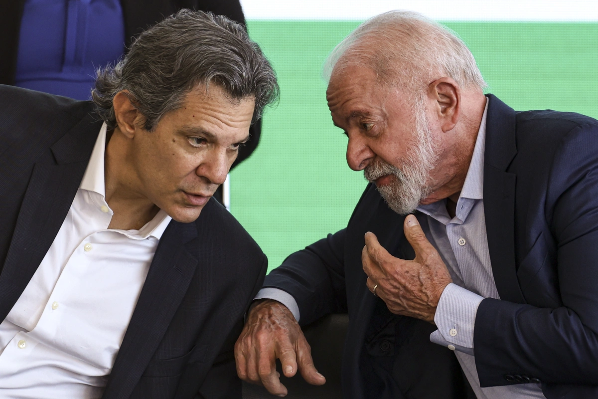 Presidente Lula e ministro da Fazenda, Fernando Haddad