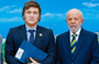 Presidente Lula e o presidente da Argentina, Javier Milei